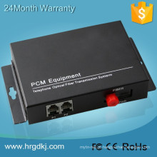 Made in China fxs / fxo para conversor óptico de fibra pcm mux 1 canal multiplexador de telefone